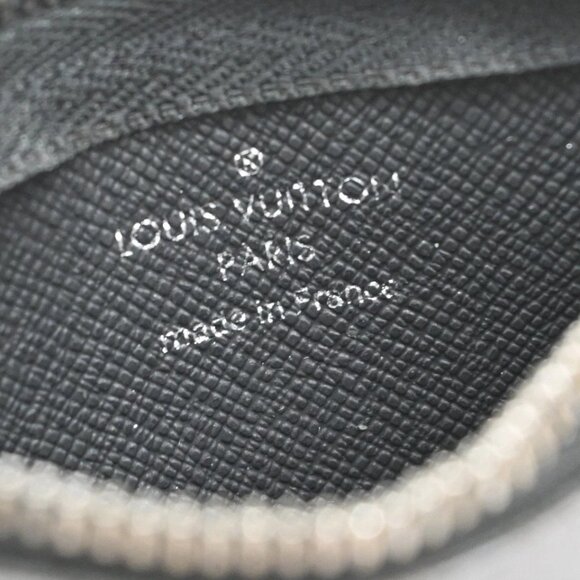 LOUIS VUITTON LV Pochette Cle Coin Case Monogram Eclipse Black 358-082725 - Picture 13 of 13